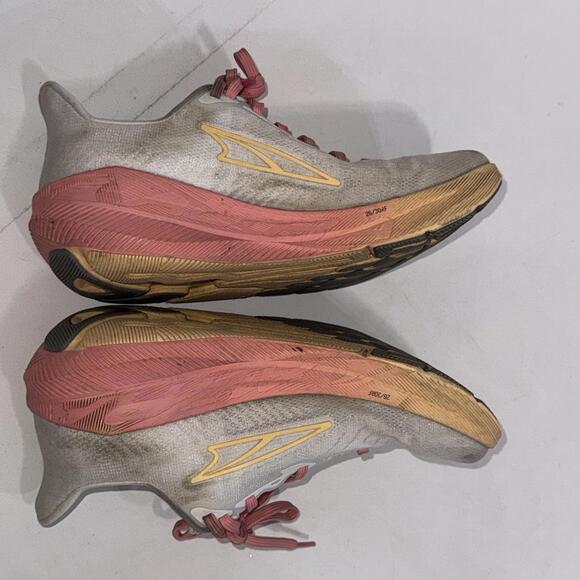 Altra Experience Flow Shoes Womens White Orange Road Running Sneakers Size 8 - Picture 3 of 12